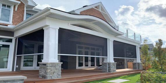 Nashville Motorized Solar Screens