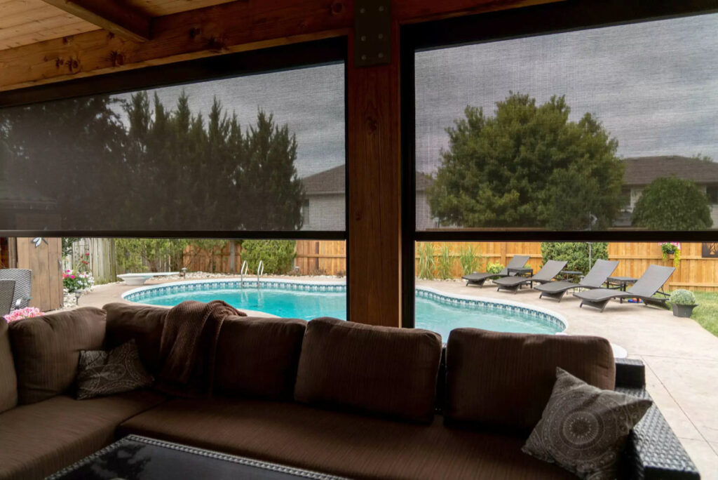Tennessee motorized retractable screens for insect protection
