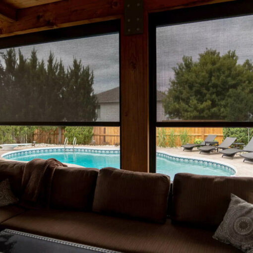 Tennessee motorized retractable screens for insect protection