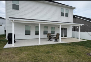 Nashville patio cover-shingled